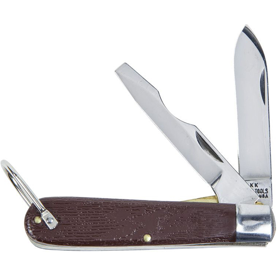 Klein Tools 15502 Two Blade Pocket Knife with 21/2 Inch Blade